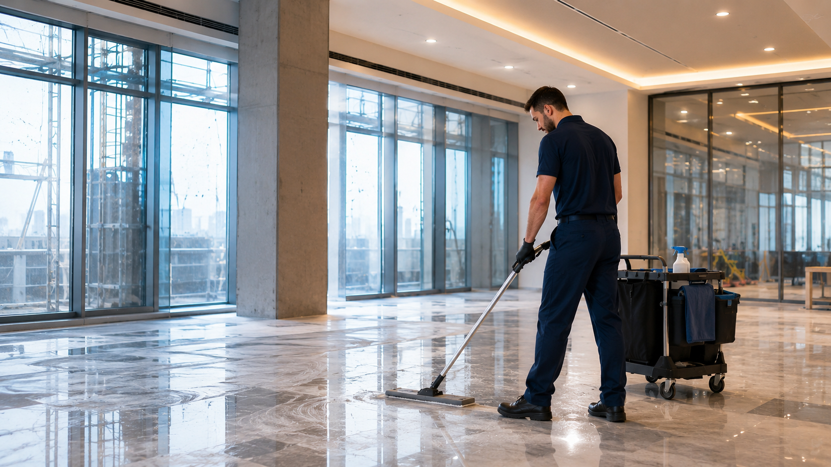Nettoyage de fin de chantier